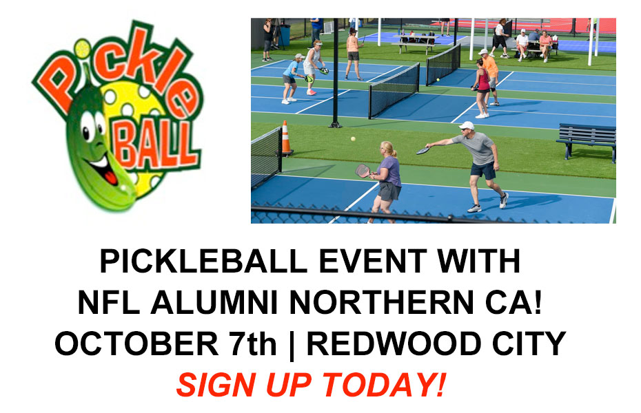 Pickleball Event | October 7th Redwood City | NFL Alumni Northern California Chapter